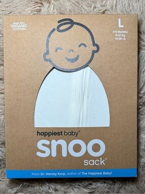 happiest baby Snoo Sack - Ivory Baby Sleep Sack (Size L)